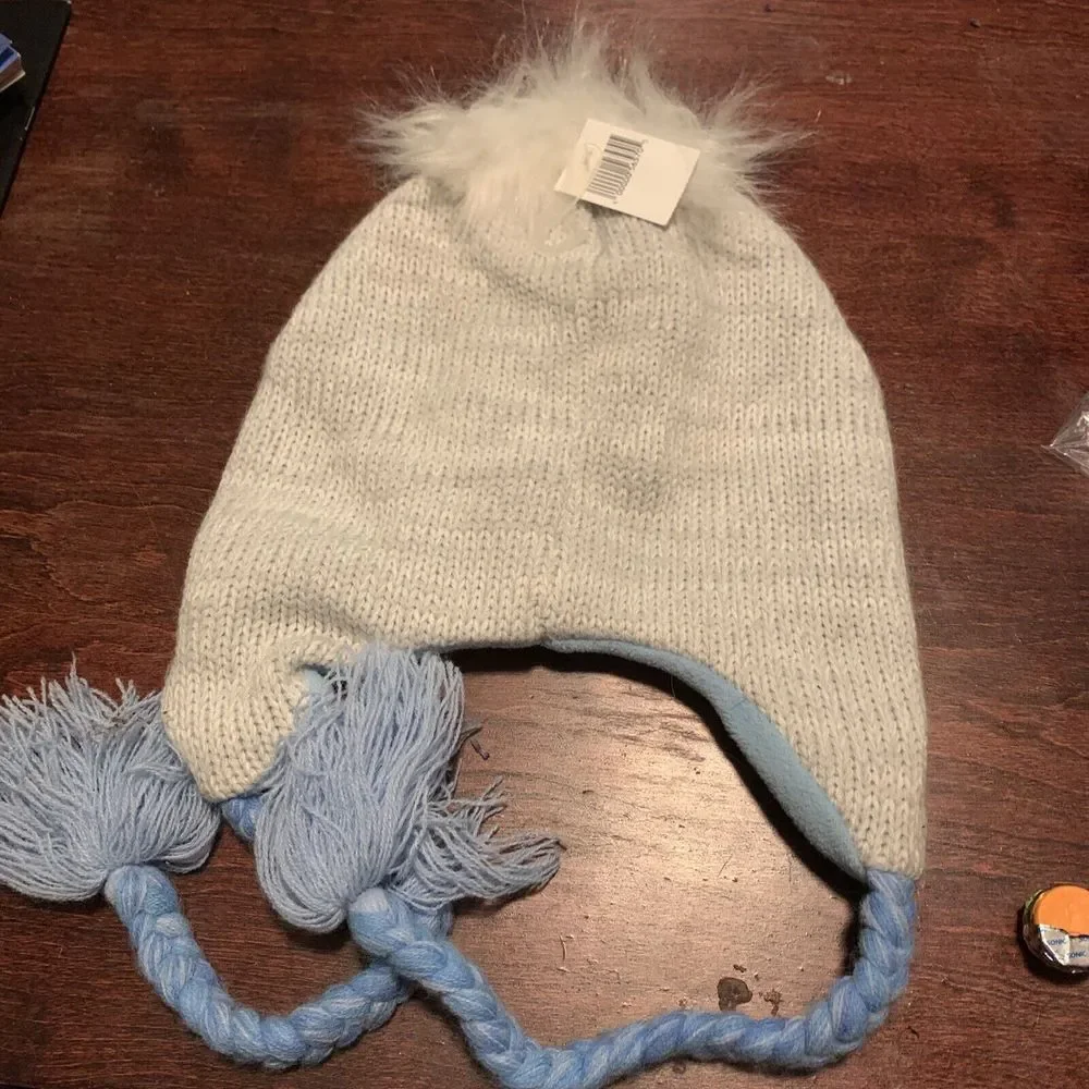 Disney Park Knitted Beanie  Frozen YETI ABOMIDABLE Hat NEW!! One‎ Size B1